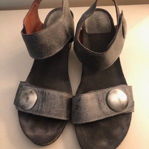 Taos Carousel Wedge - Steel - Size 41